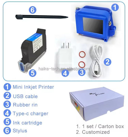 PrintGo – Miniimpresora de inyección de tinta portátil