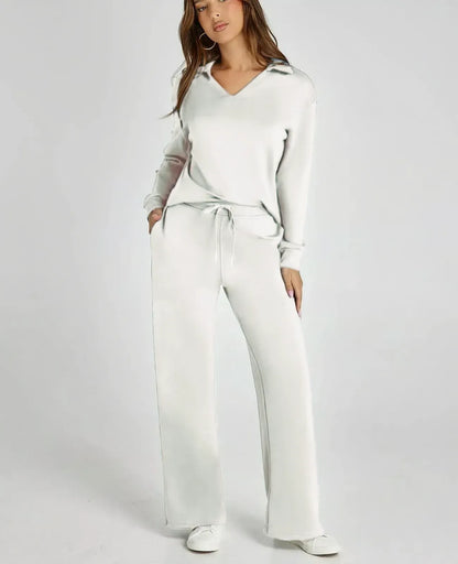 Conjunto SkySilk – Ropa de salón ligera