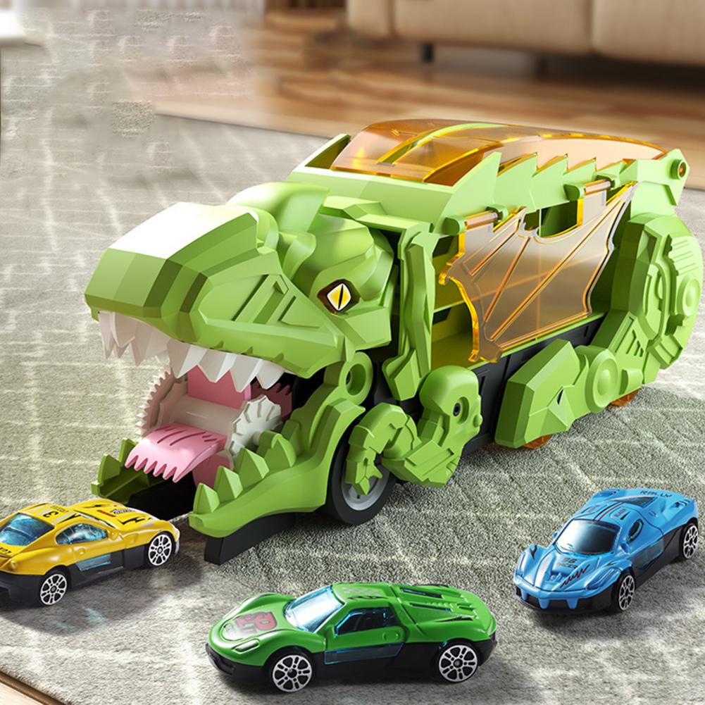 RaptorRace – Dino-Auto-Fress-LKW-Set