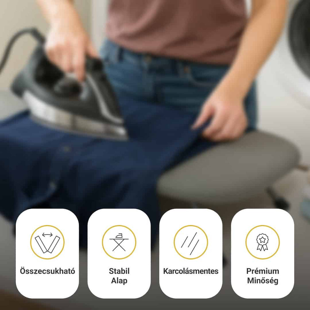 QuickIron - Tabla de planchar portátil para apartamentos y viajes