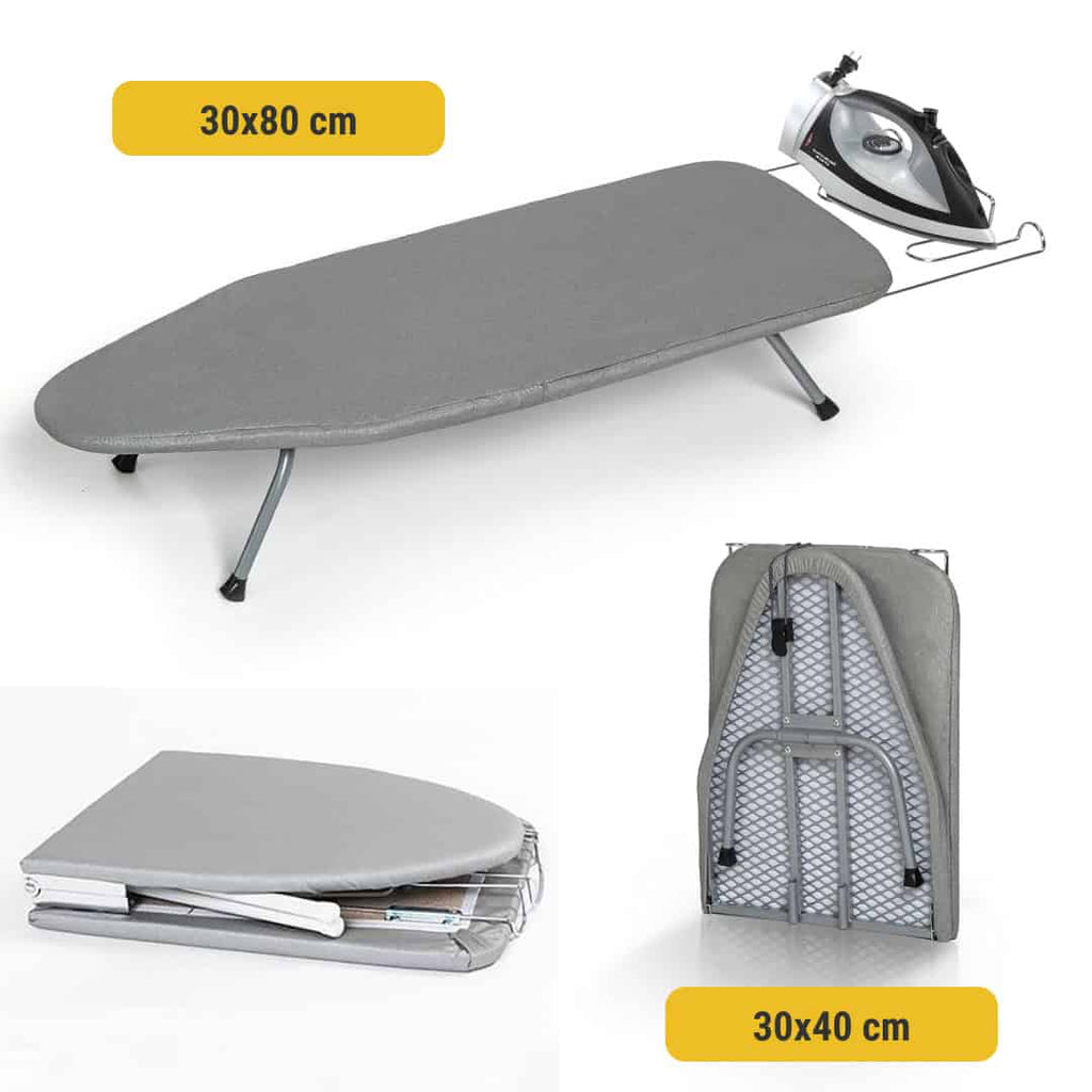 QuickIron - Tabla de planchar portátil para apartamentos y viajes