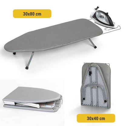QuickIron - Tabla de planchar portátil para apartamentos y viajes
