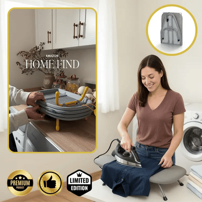 QuickIron - Tabla de planchar portátil para apartamentos y viajes