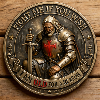 CrimsonCross – Moneda del Guerrero de la Fe