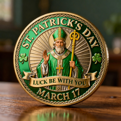 EmeraldLegacy - Moneda Coleccionable del Día de San Patricio