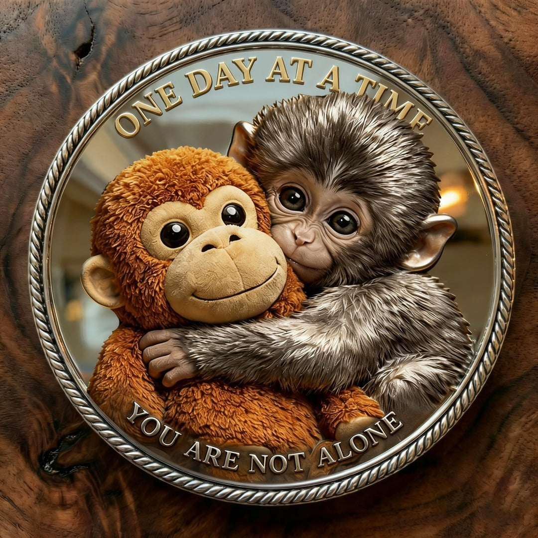 CuddleMonkey – Täglicher Komfort-Schlüsselanhänger