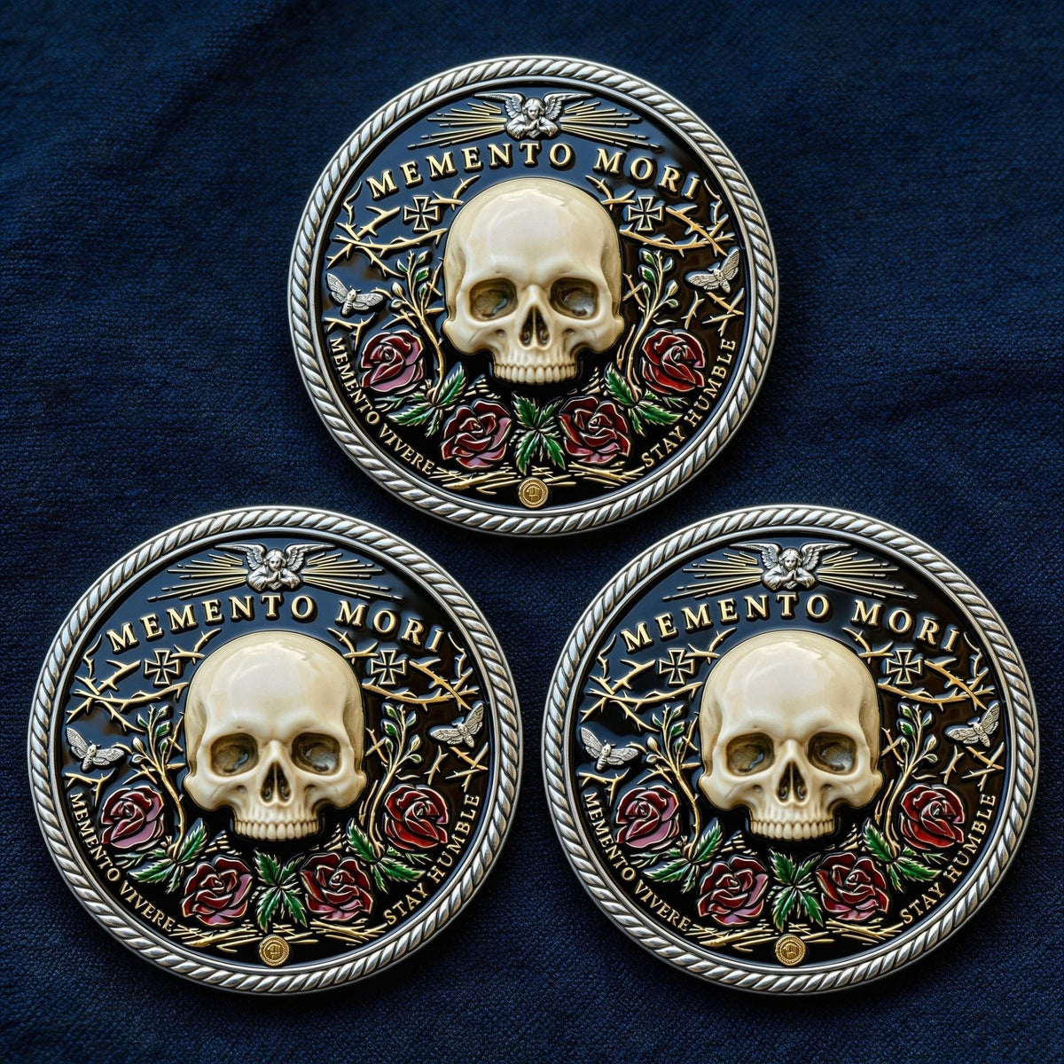 Final Truth – Moneda de arte Memento Mori