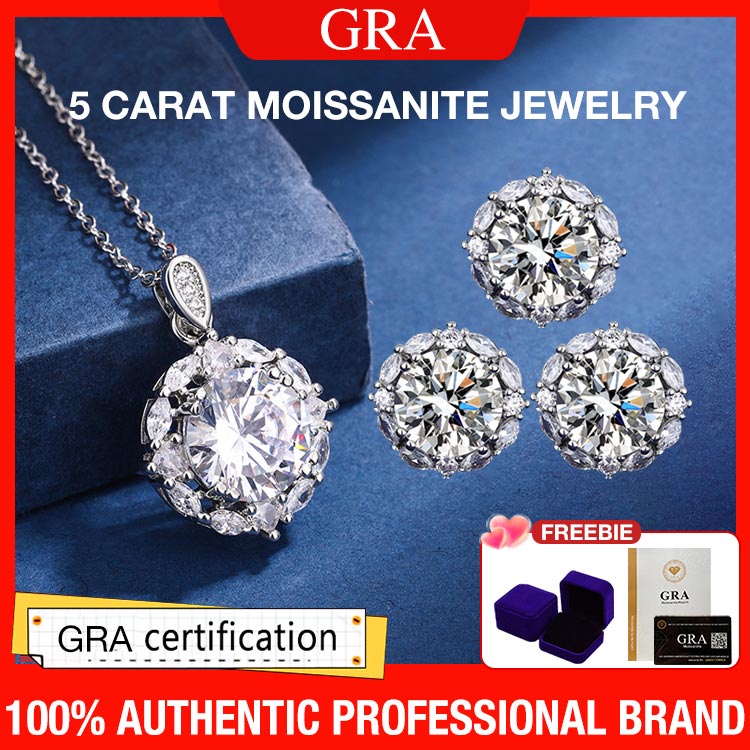 DiamondGlow – 5-Karat-Moissanit-Schmuck