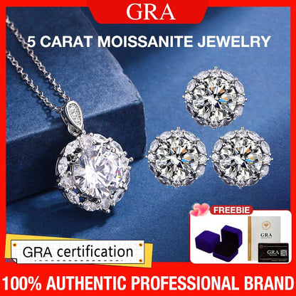 DiamondGlow – 5-Karat-Moissanit-Schmuck