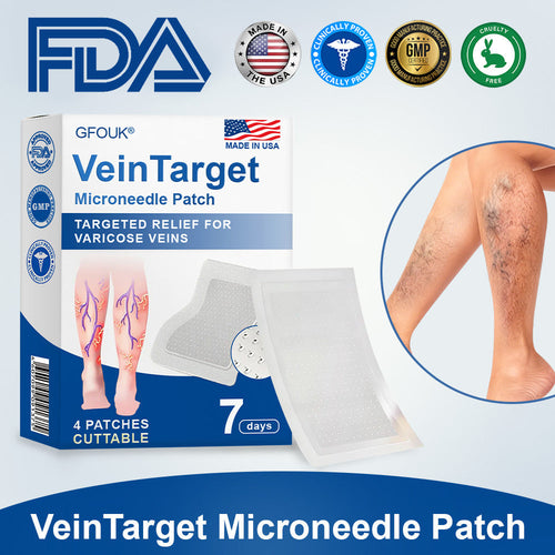 🇪🇸👨‍⚕️✅✅Parche de Microneedles GFOUK® VeinTarget⚡Alivio Instantáneo, Resultados a Largo Plazo