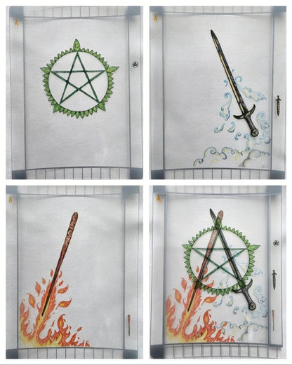 ArcanaVeil – Kollektion transparenter Tarotkarten (2. Auflage)