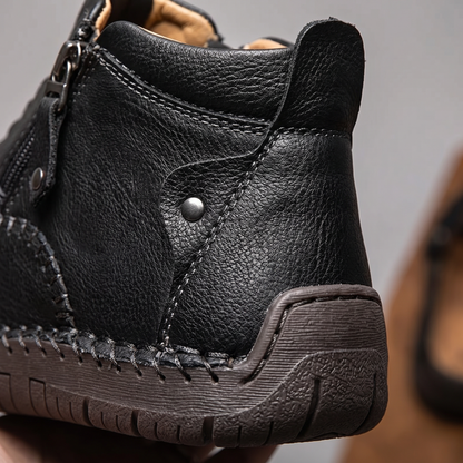 Hudson — Handgenähte Lederstiefeletten