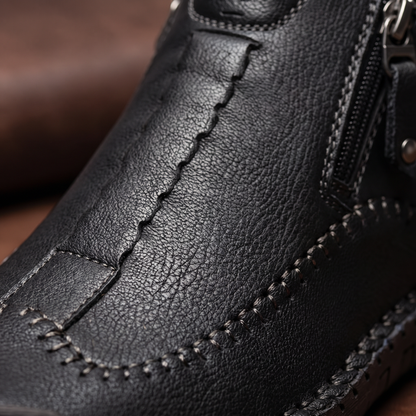 Hudson — Handgenähte Lederstiefeletten