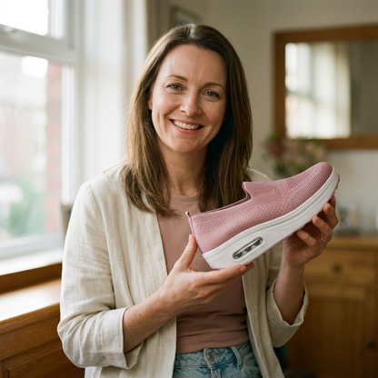 SoftSlip — Zapatillas ortopédicas con burbujas de aire para aliviar el dolor