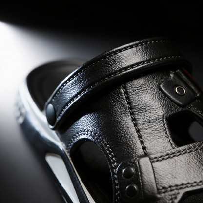Stratford — Sportliche Pantolette mit verstellbarem Riemen