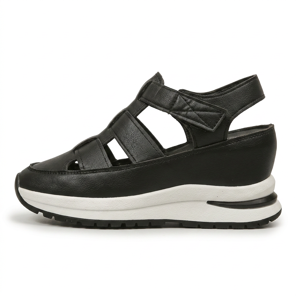 StrapLift — Zapatilla con plataforma y cierre de velcro