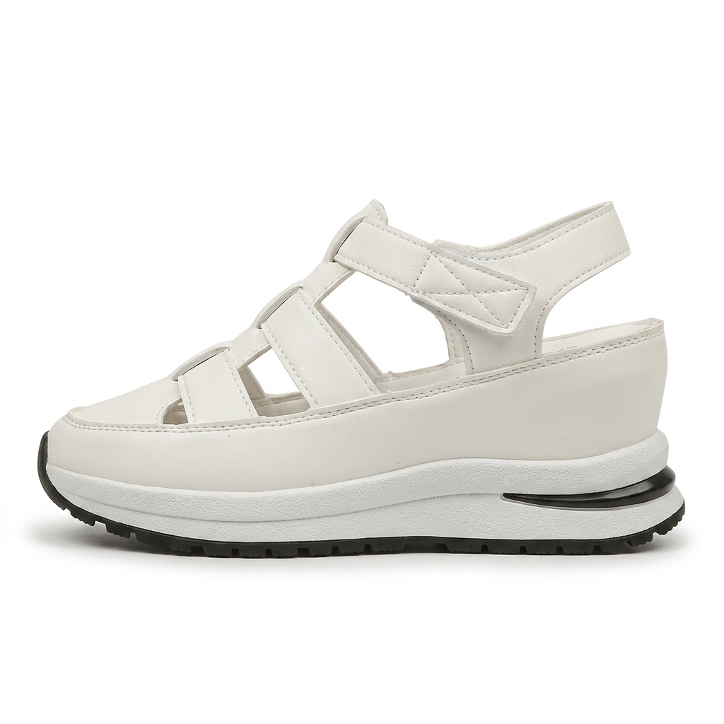 StrapLift — Zapatilla con plataforma y cierre de velcro