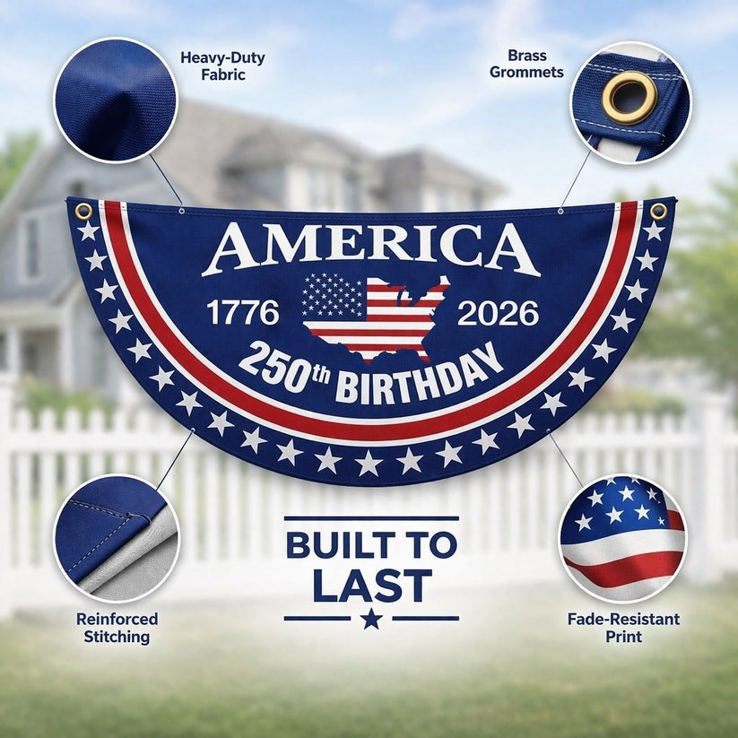 VeteranMade – USA 250-Jahre-Gedenkbanner 🇺🇸