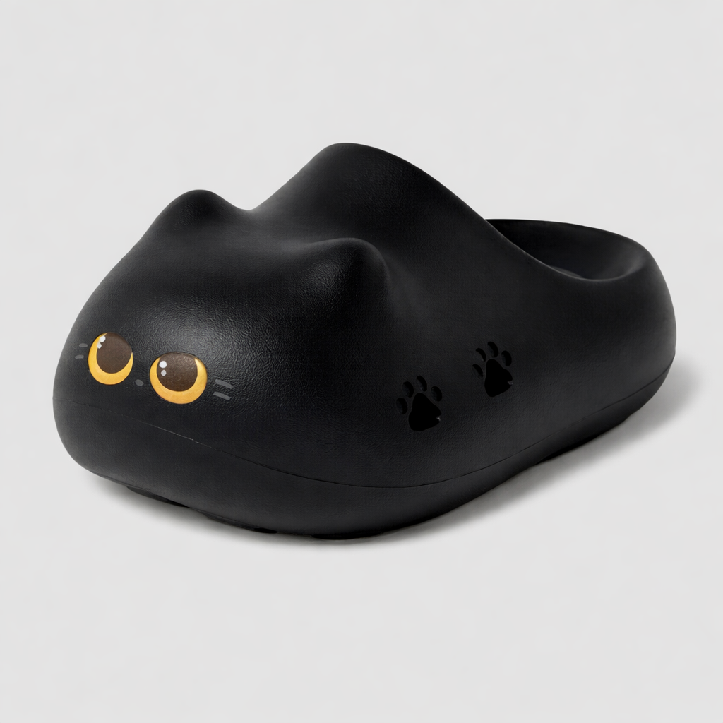 PawlyPrints - Pantuflas con estampado de patas de gato