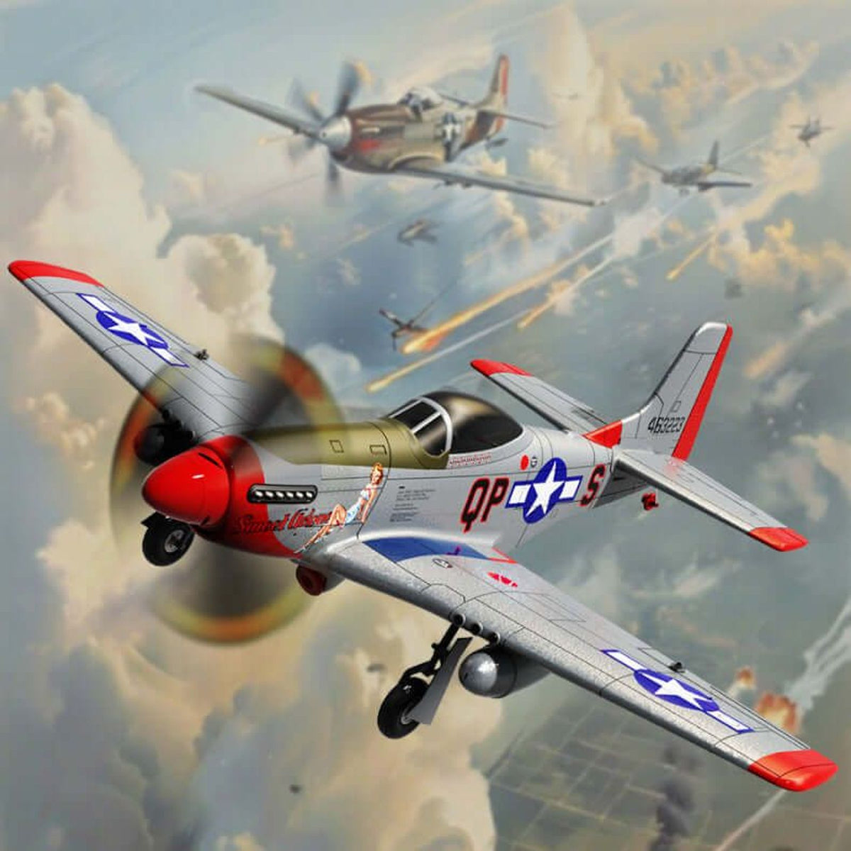 Warhawk Pro – P-51D RC-Flugzeug