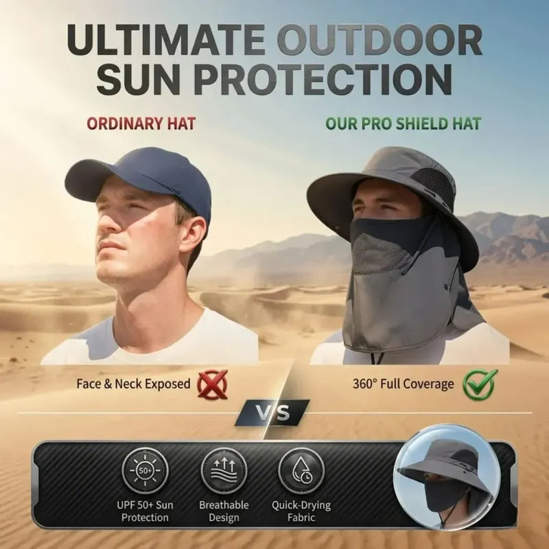 SunShield – Sombrero con protección UV