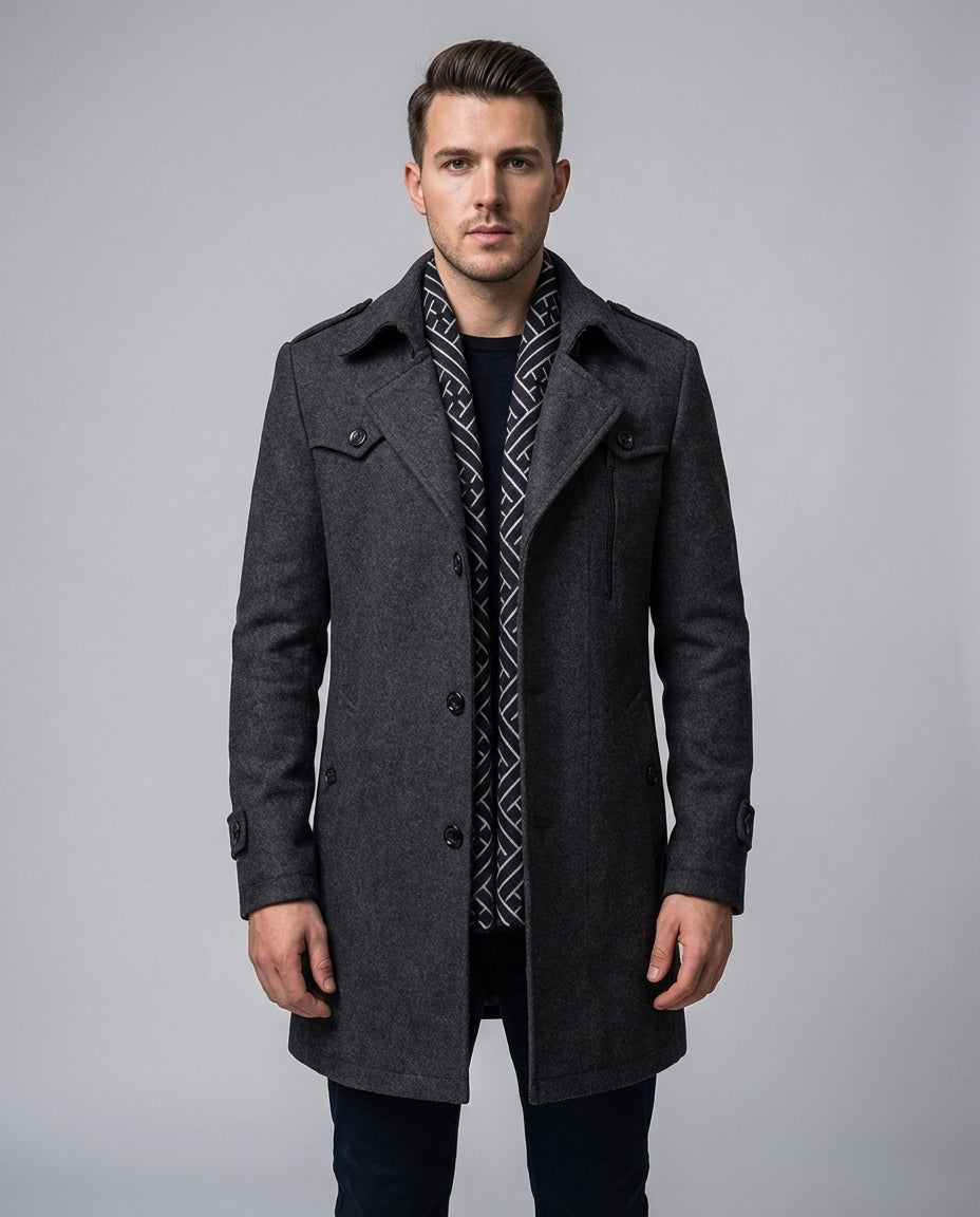 Chaqueta de lana Kingsley™ – Chaqueta de lana británica atemporal para un atuendo invernal refinado