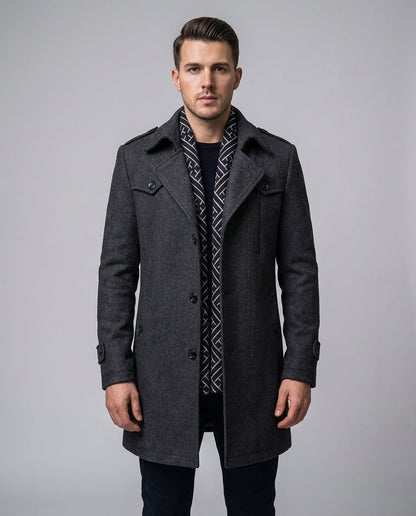 Chaqueta de lana Kingsley™ – Chaqueta de lana británica atemporal para un atuendo invernal refinado