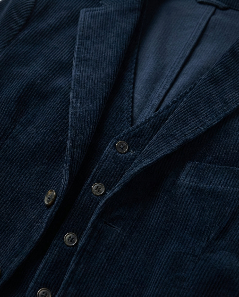 Harrington™ – Vintage-Cordblazer & Weste-Set