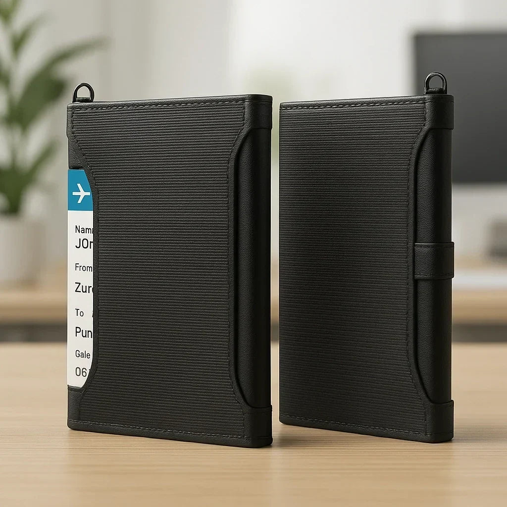 WanderSecure - Cartera de viaje de lujo