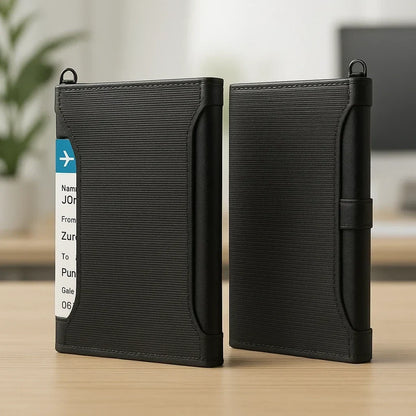 WanderSecure - Cartera de viaje de lujo