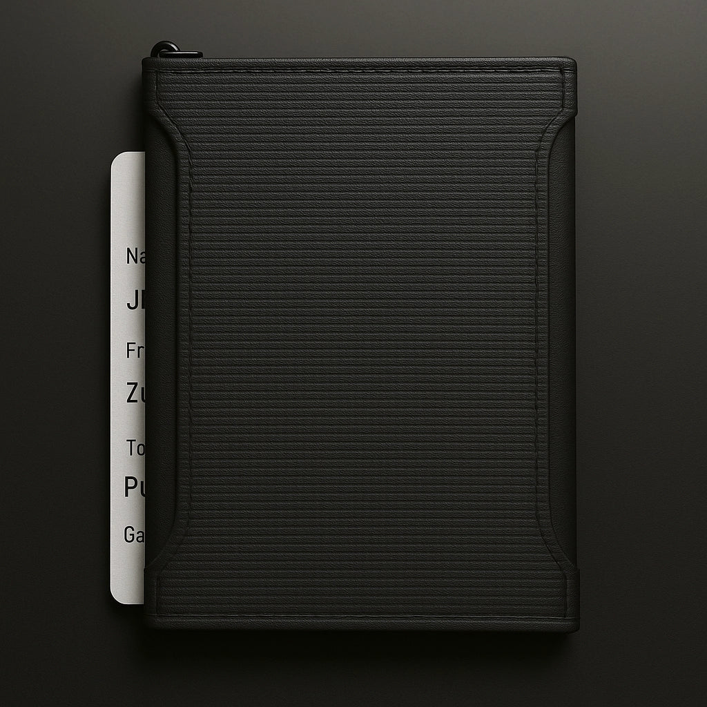 WanderSecure - Cartera de viaje de lujo