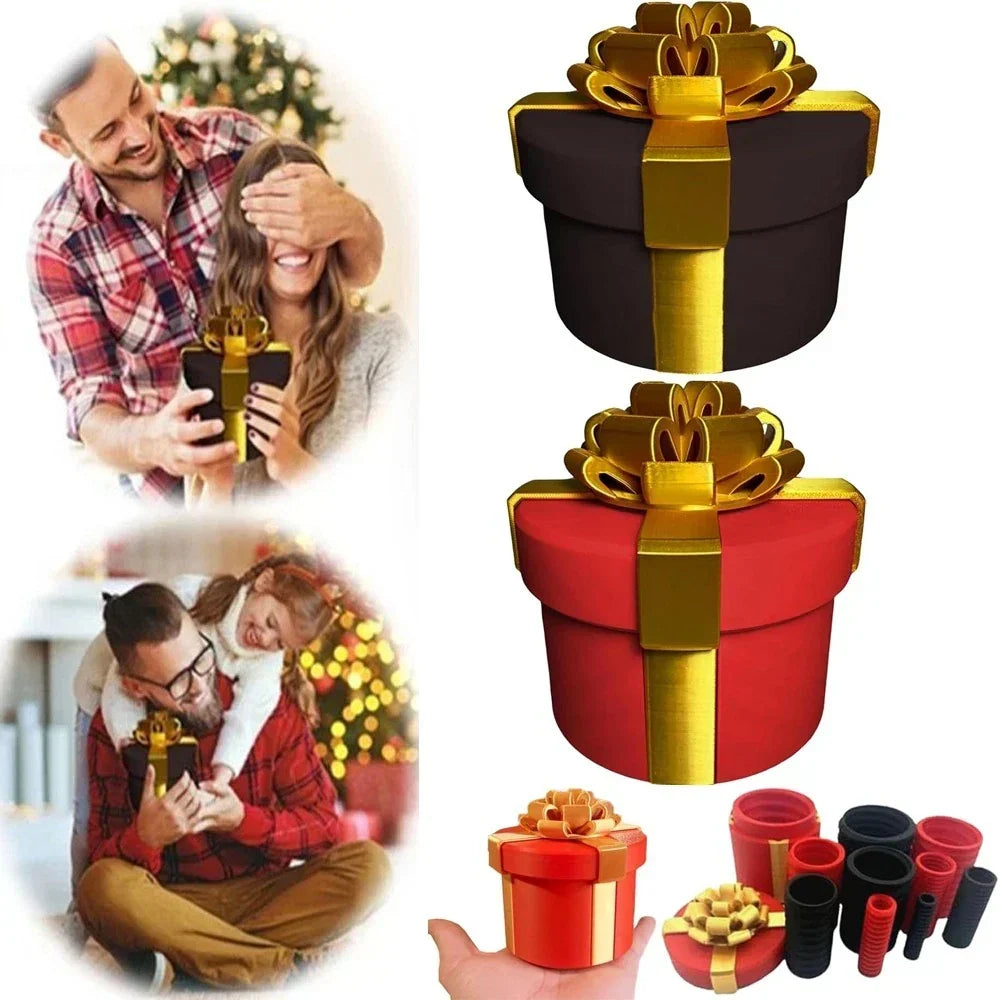 GiftQuest – Weihnachtliche Geschenkschachtel im Matroschka-Stil
