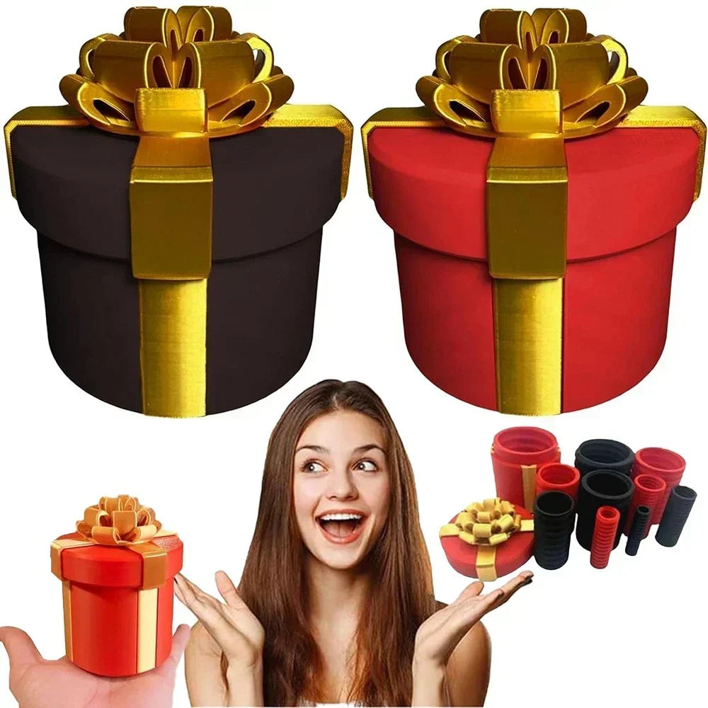 GiftQuest – Weihnachtliche Geschenkschachtel im Matroschka-Stil