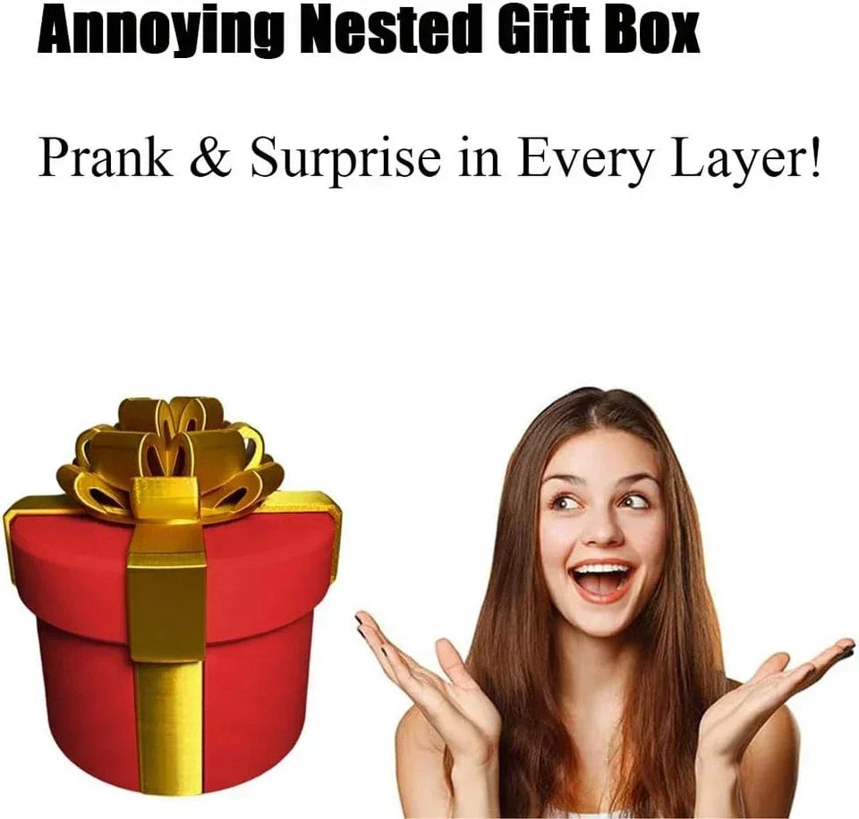 GiftQuest – Weihnachtliche Geschenkschachtel im Matroschka-Stil