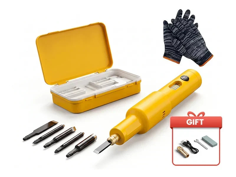 PowerSculpt – Kit de herramientas eléctricas profesionales inalámbricas para tallado en madera