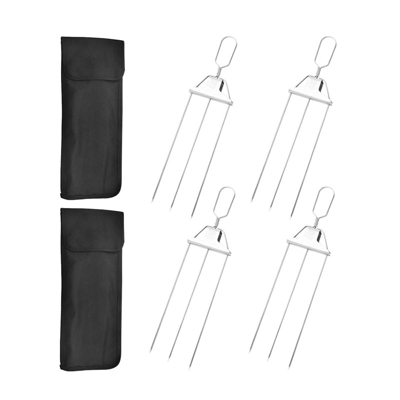 Brocheta TriCook – Herramienta profesional para barbacoa