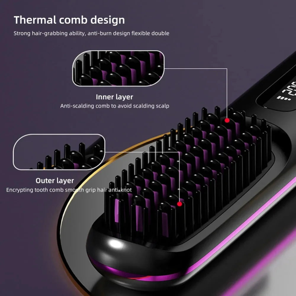 Plancha de Pelo Inalámbrica PureStraight