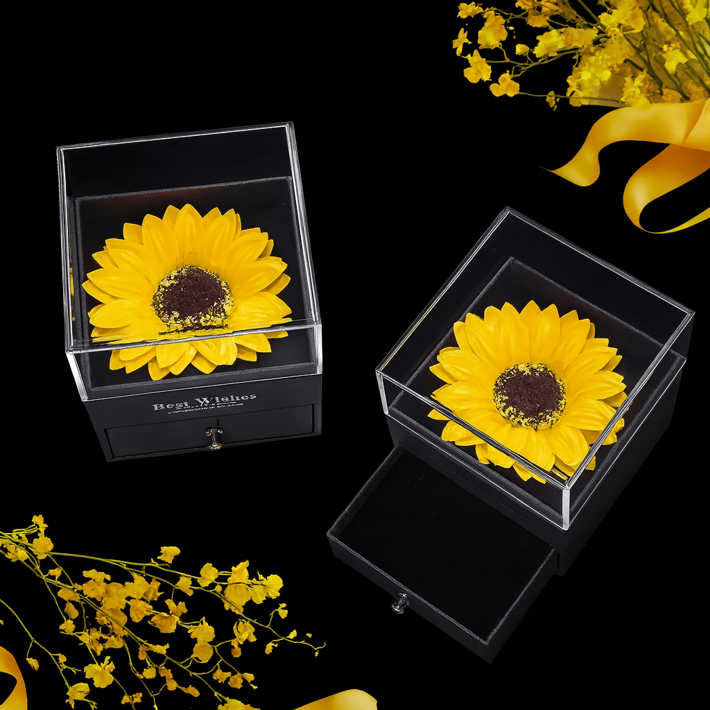 SunLoom – Set de regalo de collar de girasol