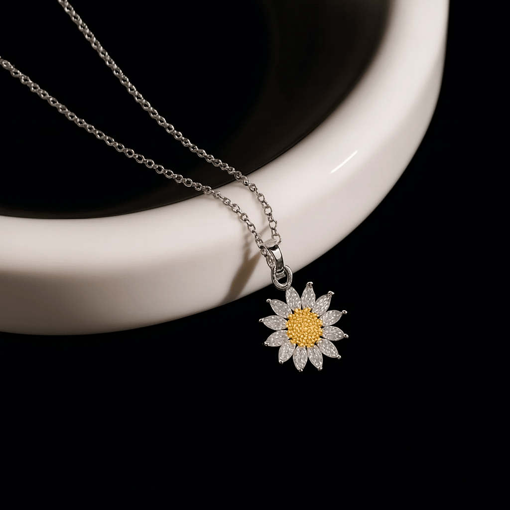 SunLoom – Set de regalo de collar de girasol