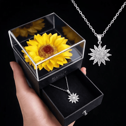SunLoom – Set de regalo de collar de girasol
