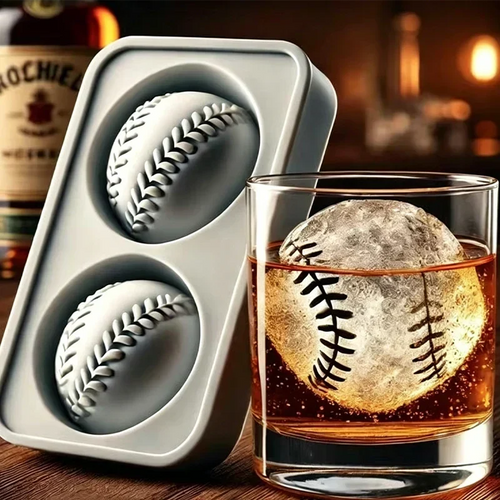 FrostLeague – Molde de Hielo con Forma de Béisbol