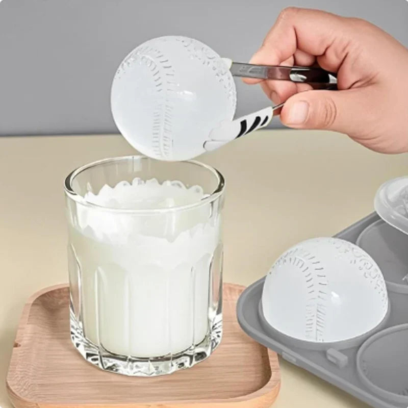 FrostLeague – Molde de Hielo con Forma de Béisbol