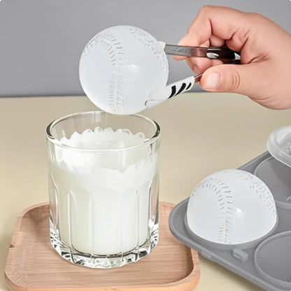 FrostLeague – Molde de Hielo con Forma de Béisbol