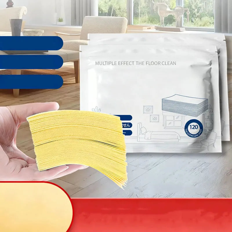 CleanEase - Toallitas limpiadoras de suelos hidrosolubles