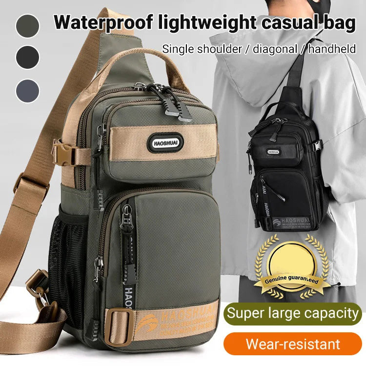 UrbanStride – Verstellbare, legere Reise-Brusttasche