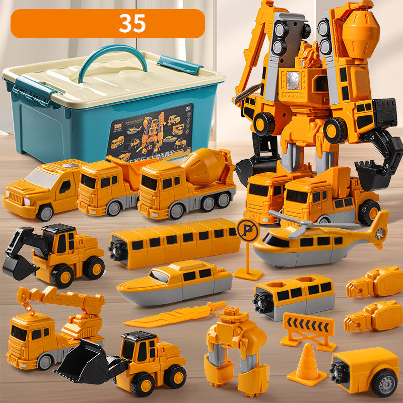 RoboForge – Juguete magnético de construcción y transformación