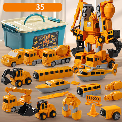 RoboForge – Juguete magnético de construcción y transformación