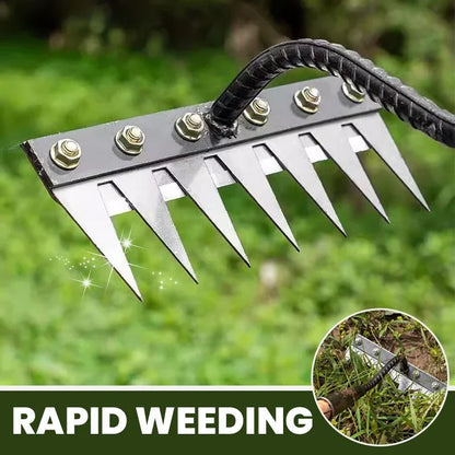 WeedCrusher – Tiefenwirksamer Gartenrechen