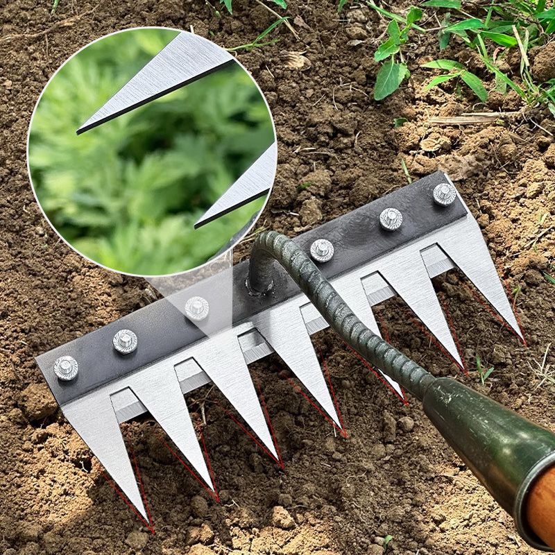 WeedCrusher – Tiefenwirksamer Gartenrechen