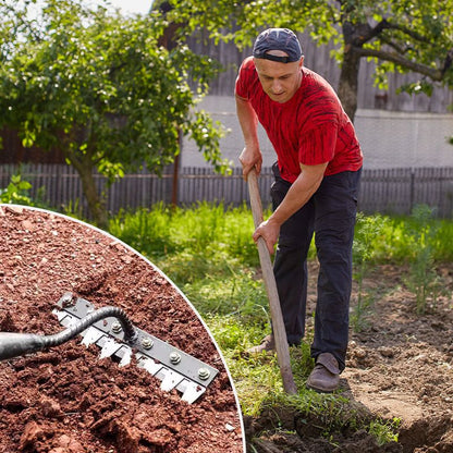 WeedCrusher – Tiefenwirksamer Gartenrechen